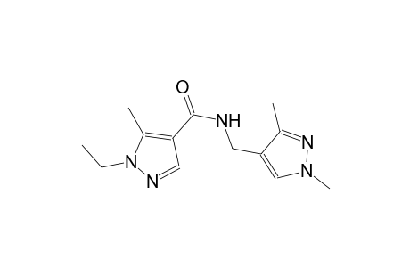 N-[(1,3-dimethyl-1H-pyrazol-4-yl)methyl]-1-ethyl-5-methyl-1H-pyrazole-4-carboxamide