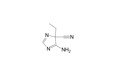 5-Amino-4-cyano-4-ethyl-4H-imidazole