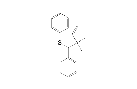 (2,2-Dimethyl-1-phenylbut-3-enyl)(phenyl)sulfane