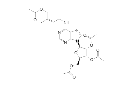 (2R,3R,4R,5R)-2-(6-((Z)-4-acetoxy-3-methylbut-2-enylamino)-9H-purin-9-yl)-5-(acetoxymethyl)tetrahydrofuran-3,4-diyl diacetate