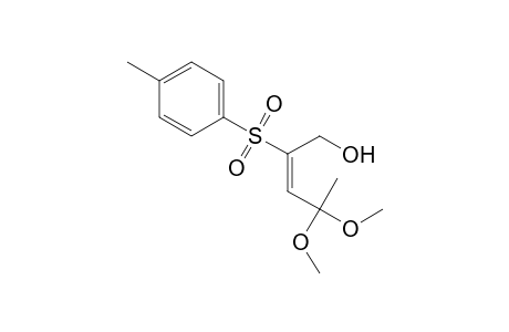 (E)-5-hydroxy-4-tosylpent-3-en-2-one dimethyl ketal