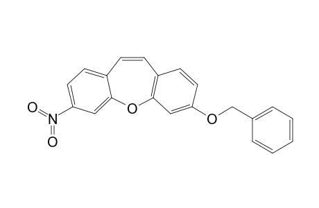 Dibenzo[b,f]oxepin, 3-nitro-7-(phenylmethoxy)-