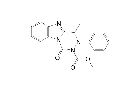 1-oxo-3-phenyl-4-methyl-3,4-dihydrobenzo[4,5]imidazo[1,2-d][1,2,4]triazine-2(1H)-methyl formate