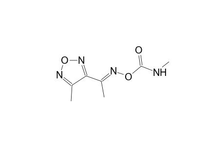 1,2,5-oxadiazole, 3-methyl-4-[(1E)-1-[[[(methylamino)carbonyl]oxy]imino]ethyl]-