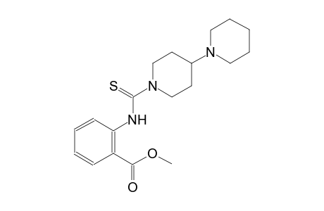 methyl 2-(2-{[1,4'-bipiperidin]-1'-yl}-2-sulfanylideneethyl)benzoate