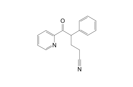 5-Oxo-4-phenyl-5-(2'-pyridyl) pentanitrile