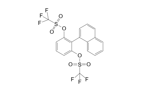 1-[(2,6-Bis(trifluoromethanesulfonyloxy)phenyl]naphthalene