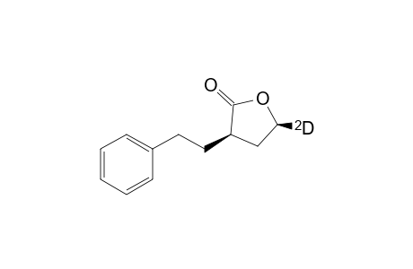 (3R,5R)-5-Deuterio-3-(2-penylethyl)dihydrofuran-2-one