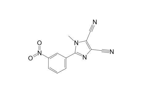 4,5-Dicyano-1-methyl 2-(3-nitrophenyl)imidazole