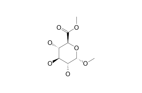 Methyl-(methyl.alpha.-D-glucopyranoside)-uronate