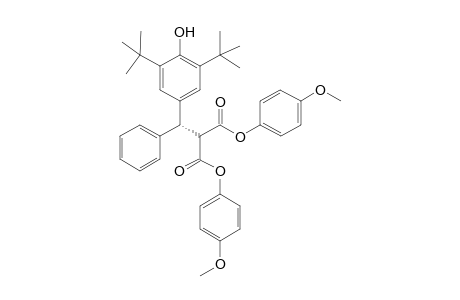 bis(4-methoxyphenyl) (R)-2-((3,5-di-tert-butyl-4-hydroxyphenyl)(phenyl)methyl)malonate