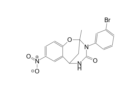 10-(3-bromophenyl)-9-methyl-4-nitro-8-oxa-10,12-diazatricyclo[7.3.1.0²,⁷]trideca-2,4,6-trien-11-one