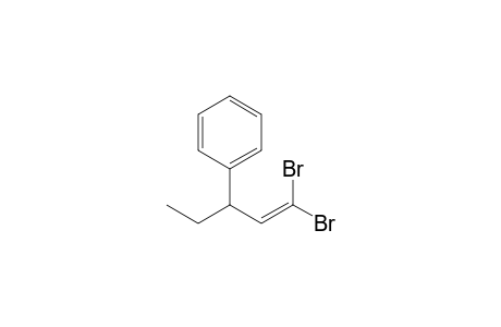 1,1-Dibromo-3-phenylpentene
