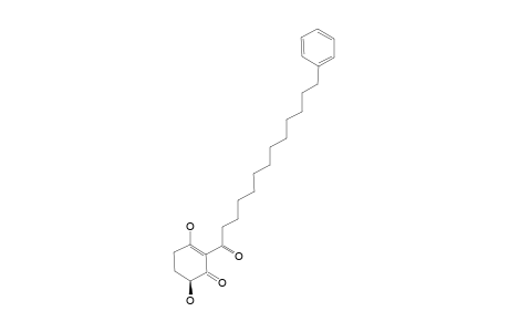 3,6-BETA-DIHYDROXY-2-(13-PHENYLTRIDECANOYL)-2-CYCLOHEXEN-1-ONE