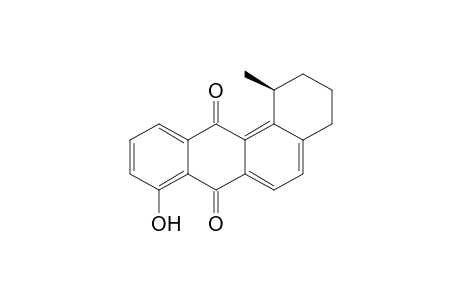 (S)-1,2,3,4-Tetrahydro-8-hydroxy-1-methyltetraphene-7,12-dione