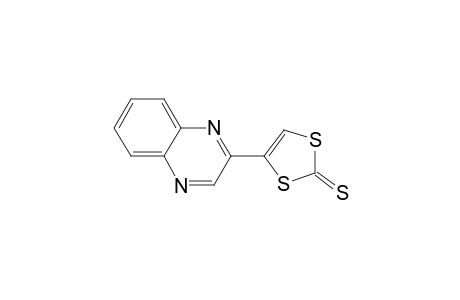 1,3-Dithiole-2-thione, 4-(2-quinoxalinyl)-