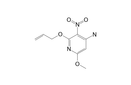 2-(ALLYLOXY)-6-METHOXY-3-NITRO-PYRIDIN-4-AMINE