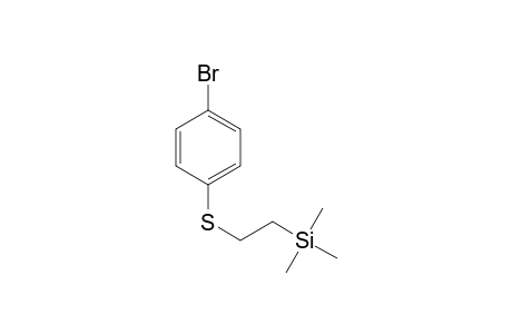 2-[(4-bromophenyl)thio]ethyl-trimethyl-silane