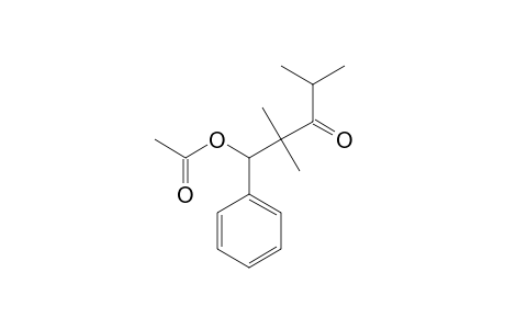 1-ACETOXY-2,2,4-TRIMETHYL-1-PHENYL-PENTAN-3-ONE