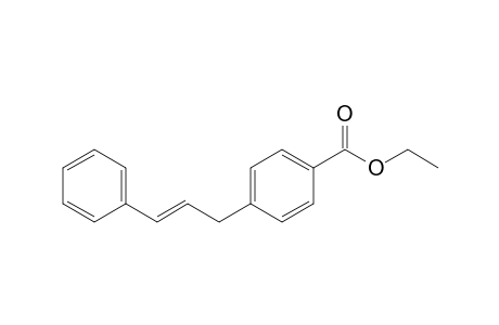 4-(3-Phenylprop-2-enyl)benzoic acid ethyl ester