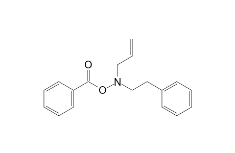 N-Allyl-O-benzoyl-N-phenethylhydroxylamine