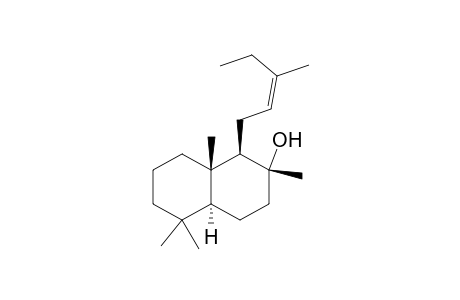 Z-(1R,2R,4aS,8aS)-2,5,5,8a-tetramethyl-1-(3-methylpenta-2-en-1-yl)decahydronaphthalen-2-ol