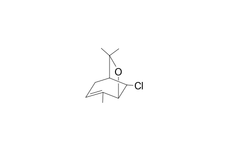 (1RS,5RS,8SR)-8-CHLORO-2,6,6-TRIMETHYL-7-OXABICYCLO-[3.2.1]-OCT-2-ENE