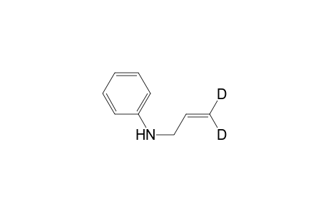 N-(3',3'-Dideutero-allyl)aniline
