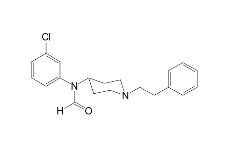 N-3-Chlorophenyl-N-[1-(2-phenylethyl)piperidin-4-yl]formamide