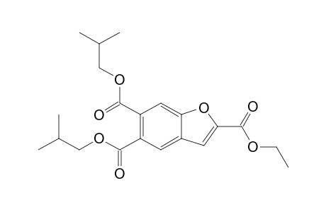 2-Ethyl 5,6-Diisobutyl Benzofuran-2,5,6-tricarboxylate