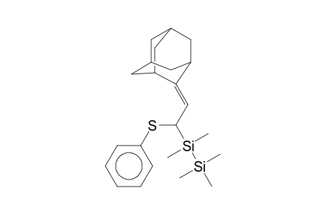 Adamantane, 2-[2-(pentamethyldisilanyl)-2-(phenylthio)ethylidene]-