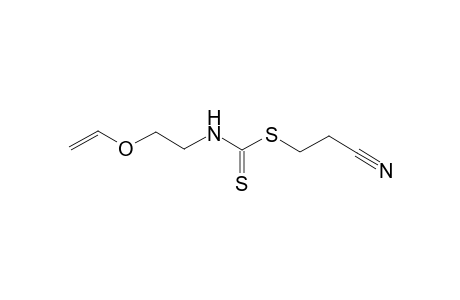 2-cyanoethyl N-(2-ethenoxyethyl)carbamodithioate