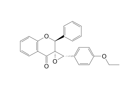 (2S,3S,3'S)-3'-(4-ethoxyphenyl)-2-phenyl-spiro[chromane-3,2'-oxirane]-4-one