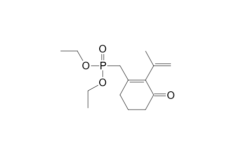 Diethyl {[1-(3-Oxo-2-(propen-2-yl)-1-cyclohexen-1-yl)]methyl}phosphonate