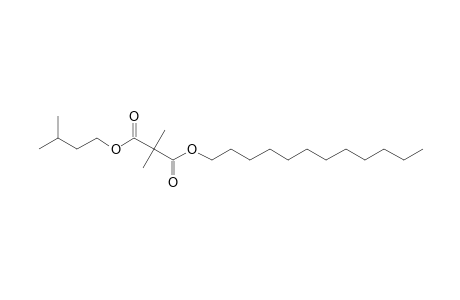 Dimethylmalonic acid, dodecyl 3-methylbutyl ester