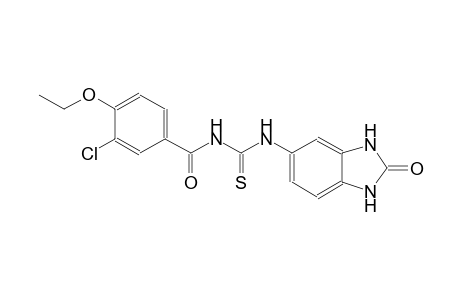 N-(3-chloro-4-ethoxybenzoyl)-N'-(2-oxo-2,3-dihydro-1H-benzimidazol-5-yl)thiourea
