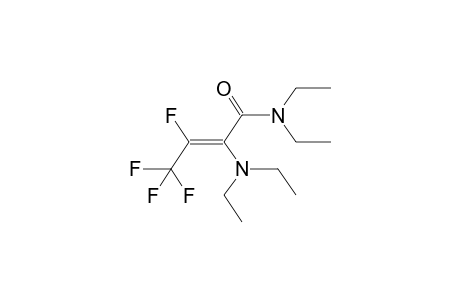 (E)-N,N-DIETHYL-3,4,4,4-TETRAFLUORO-2-DIETHYLAMINO-2-BUTENOIC ACIDAMIDE