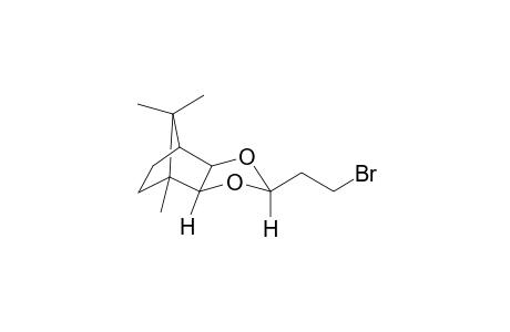 (1R,2S,4R,6S,7S)-4-(2'-Bromoethyl)-1,10,10-trimethyl-3,5-dioxatricyclo[3.2.1.0(2,6)]decane