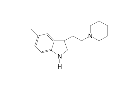 N-Piperidino-2-(5-methyl-2,3-dihydroindol-3-yl)ethanamine