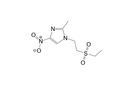 ethyl 2-(2-methyl-4-nitro-1H-imidazol-1-yl)ethyl sulfone