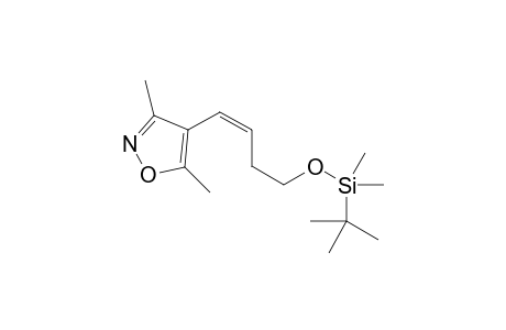 (Z)-4-(4-((tert-Butyldimethylsilyl)oxy)but-1-en-1-yl)-3,5-dimethylisoxazole