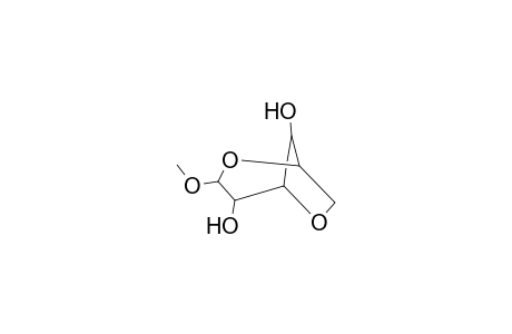.alpha.-D-Glucopyranoside, methyl 3,6-anhydro-