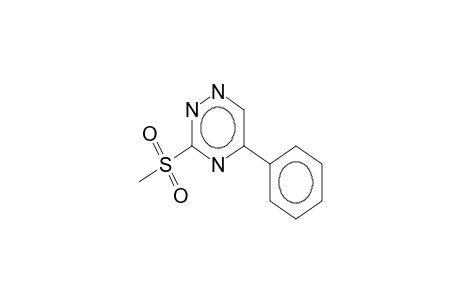 3-methylsulfonyl-5-phenyl-1,2,4-triazine