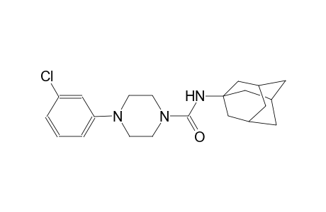 N-(1-adamantyl)-4-(3-chlorophenyl)-1-piperazinecarboxamide