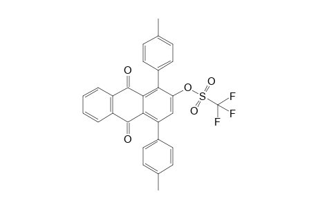 1,4-Bis(4-methylphenyl)-2-[(trifluoromethyl)sulfonyloxy]anthraquinone