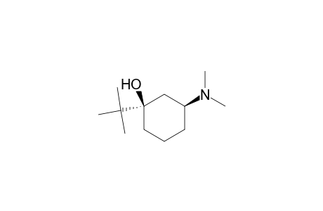 (cis)-1-t-butyl-1-hydroxy-3-(dimethylamino)cyclohexane