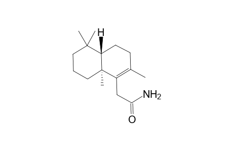 (+)-2-[(4aS,8aS)-3,4,4a,5,6,7,8,8a-Octahydro-2,5,5,8a-tetramethylnaphthalen-1-yl]acetamide