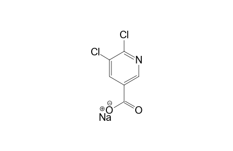 3-Pyridinecarboxylic acid, 5,6-dichloro-, sodium salt