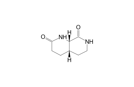 (4aS,8aS)-1,3,4,4a,5,6,7,8a-octahydro-1,7-naphthyridine-2,8-dione