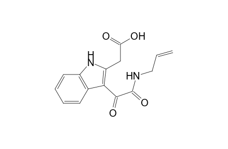 3-[(N-Allylamino)glyoxylyl]indole-2-acetic Acid